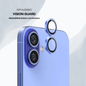 Spasibo Vision Guard iPhone 16 Kamera Lens Koruyucu | Lacivert