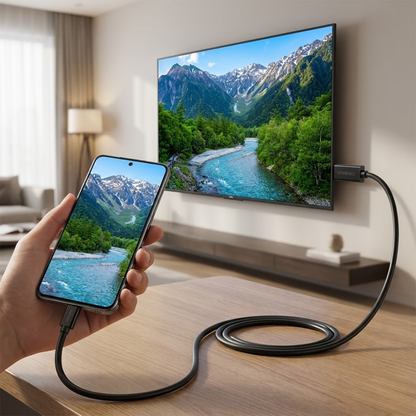 Spasibo Type-C To Displayport Kablo 8k 60Hz / 4K 144Hz - Thunderbolt 3/4 Uyumlu Usb-C Görüntü Aktarıcı 1.8 Metre Siyah