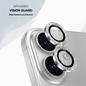 Spasibo iPhone 16 Kristal Taşlı Kamera Lens Koruyucu | Spasibo Vision Guard