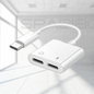 Port Dual Usb-C | Şarj ve Ses Adaptörü 1 Spasibo Port Dual Usb-C | Şarj ve Ses Adaptörü