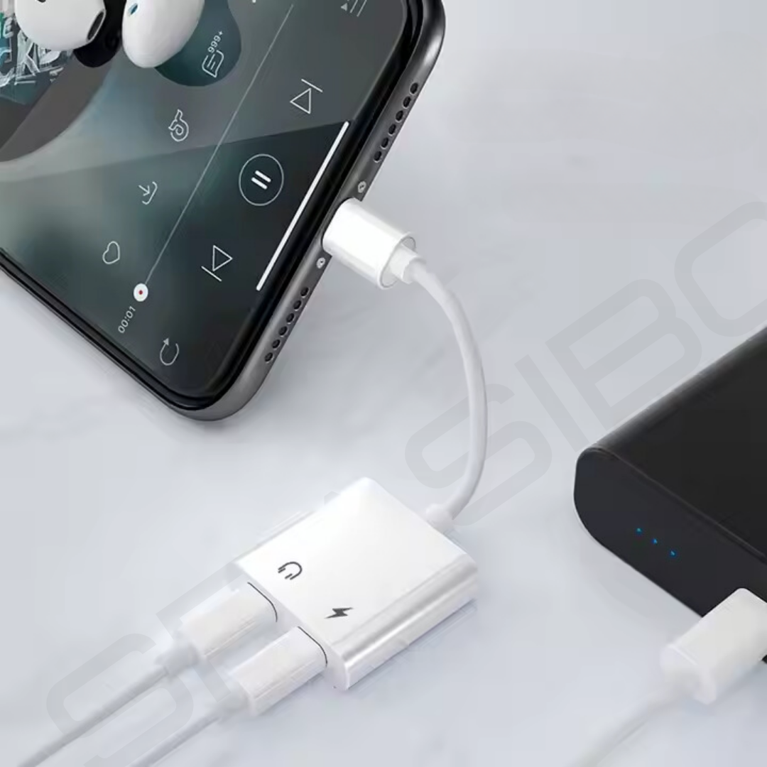 Port Dual Usb-C | Şarj ve Ses Adaptörü 1 Spasibo Port Dual Usb-C | Şarj ve Ses Adaptörü