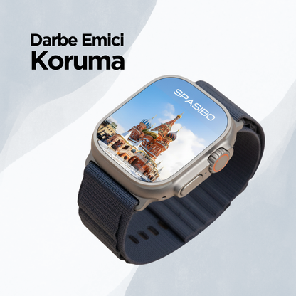 Spasibo Apple Watch Ultra Shock Absorber Ekran Koruyucu | 49MM