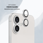 Spasibo Vision Guard iPhone 16 Kamera Lens Koruyucu | Beyaz