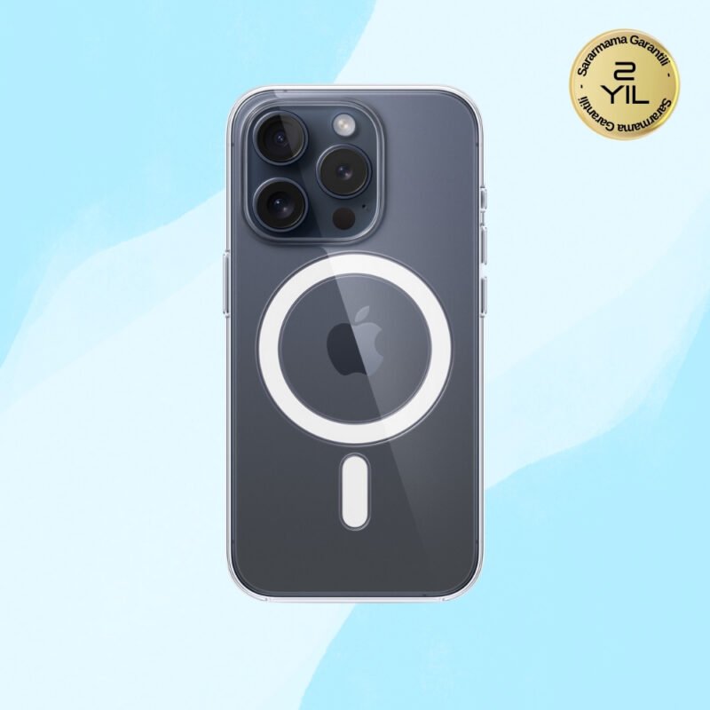 Spasibo iPhone 15 Pro Clear MagSafe Kılıf