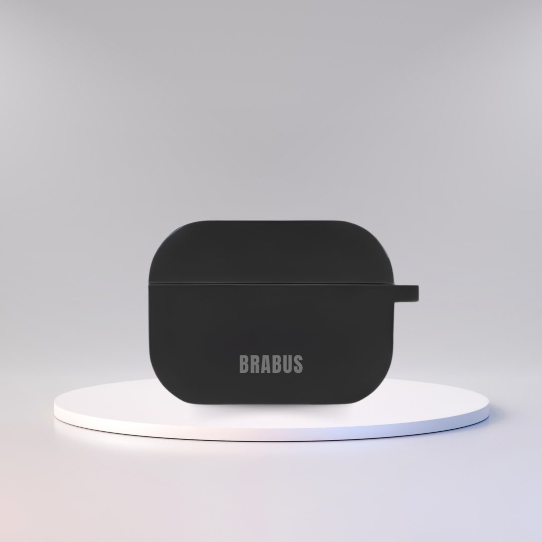 Brabus_AirPods_Pro_2.Nesil_Siyah_Silikon_Kılıf Brabus AirPods Pro 2.Nesil Siyah Silikon Kılıf