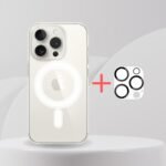 ecocase iphone 14 Pro seffaf magsafe kilif kamera koruyucu 2in1