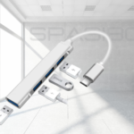 Spasibo Port Multi Usb-C To USB 3.0 Adaptör | Hızlı Veri Transferi 4'ü 1 Arada Çok Fonksiyonlu Çözüm - Görsel 4